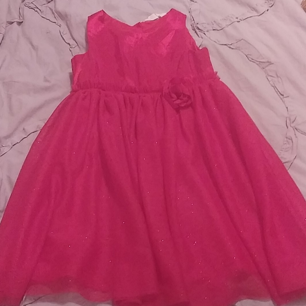 Girls youth red dress